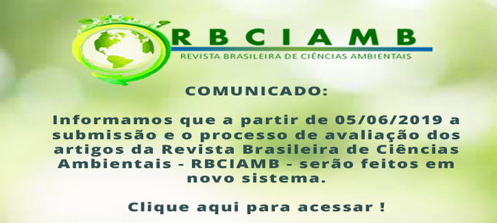 RBCIAMB abre chamada de trabalhos para edição temática Biomas